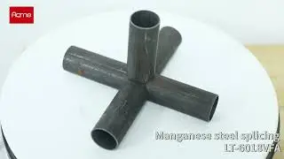 ACME LT-6018VFA Tube Laser Cutter does Precision Cutting & Splicing of Manganese Steel Tubes!