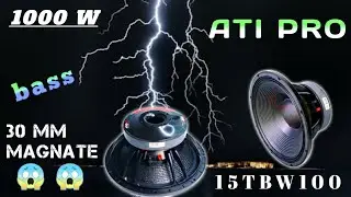 Ati Pro 1000 Watt speaker price Dj Market || Modal No - 15TBW100 Speaker