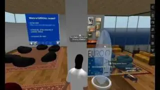 Tour of the EUROCALL HQ Building in Second Life