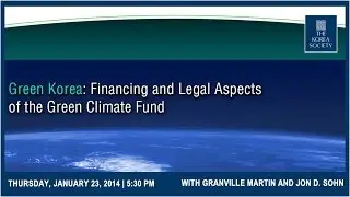 Green Korea: Financing and Legal Aspects of the Green Climate Fund