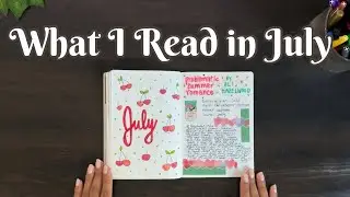 🍒July 2025 Reads | Reading Journal Setup 📚