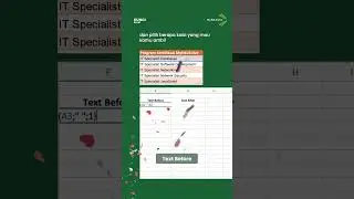 Text Function Baru di Excel! Textsplit, Textbefore dan Textafter