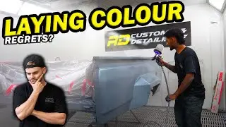 PAINT DAY || Spraying the GQ In A Controversial Colour?