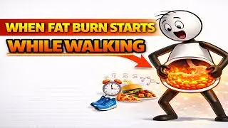 When Does Your Body Actually Start Burning Visceral Fat While Walking?