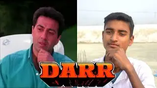 Darr (1993) | Shahrukh Khan | Sunny Deol Dialogue | Darr Movie Best Scene | Darr Movie Spoof |
