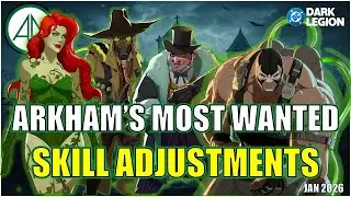 POISON IVY, PENGUIN, BANE, & SCARECROW SKILL ADJUSTMENTS! | JAN 2026 | DC DARK LEGION