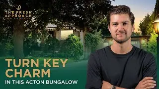 Turn Key Charm In This Acton Bungalow!