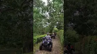 Zooming Through Nature! #atvadventures #atv  #bintanresort #bintan #singaporediscovers #offroad