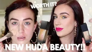 NEW HUDA BEAUTY FOUNDATION | HONEST REVIEW & FIRST IMPRESSION