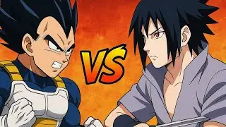 Lord Vegeta vs Sasuke Uchiha | Vegeta vs Sasuke rap battle | [Dragon Ball z VS Naruto Shippuden]