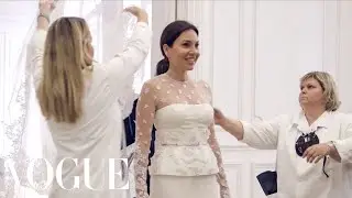 Fabiola Beracasa&rsquo;s Wedding Dress Fitting With Riccardo Tisci | Vogue