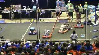 Kinetic Knights robot in action at world championships April 26, 2013