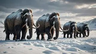 4K Wooly Mammoth Winter