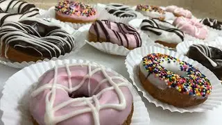 الذ واخف دوناتس بمكونات بسيطة🍩