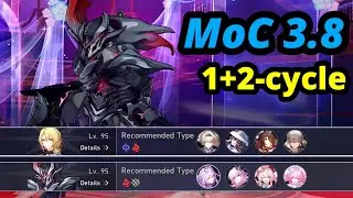 E0S0 Firefly, E0S1* Castorice | 3-Star MoC12 v3.8 F2P | Cocolia & Harbinger | HSR