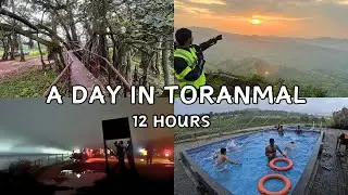 Monsoon TORANMAL HILL STATION 2024 | Resort | Waterfall | Sunset | Night Ride | Day 2