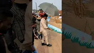 Ram Charan Movie Shooting In Vizag #lokisjourney #rc16 #shooting #vizag #ramcharan #kiaraadvani