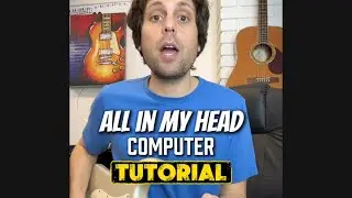 All in my head - Computer - Guitar Tutorial 