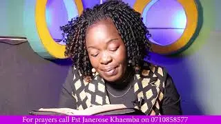 KUMTEGEMEA MUNGU. PREACHINGS BY PST JANEROSE KHAEMBA (4K VIDEO)