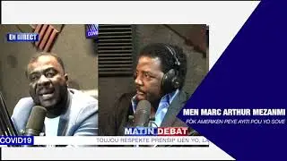 MEN MARC ARTHUR DI FÒK AMERIKEN PEYE AYITI SI YO VLE SOVE MEZANMI ( MATIN DEBAT )