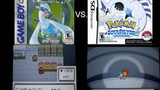 Pokemon Silver vs Pokemon Soul Silver side by side comparison