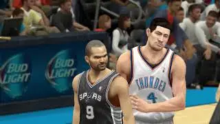 Spurs @ Thunder 2014