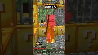 minecraft survival lucky world block gameplay 🔥 clip #sorts #minecraft