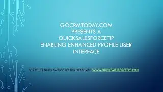 Enabling Enhanced Profile User Interface Final