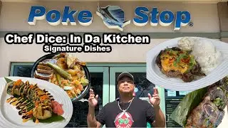 Eating out at pokestop central oahu #eatingout #chefdice