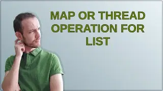 Mathematica: Map or Thread operation for list