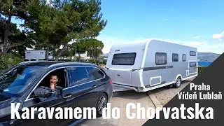 S karavanem do Chorvatska | Naše 3 měsíční cestování v karavanu začíná na Krku!