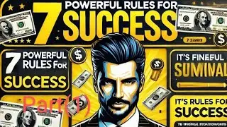 Discover 7 powerful rules for success . Break free from stagnation with these hacks!!
