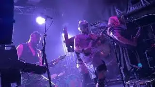 Evil scarecrow at the Thekla Bristol 2/2/24 Ballad of brother pain and Crabulon