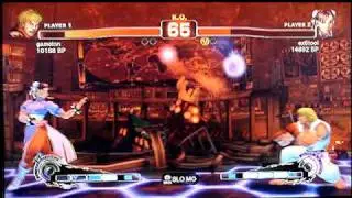 SSF4: gameinn (Ken) vs ex6tool (Chun Li) - Japanese XBL ranked