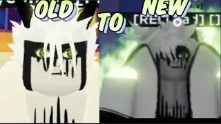 Old vs new reshiki in Roblox shindo life