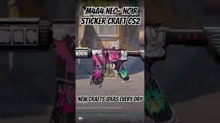 M4A4 Neo-Noir Sticker Craft Combo CS2 😈 #cs2skins #csgo #cs2 #counterstrike2 #cs2skin #gaming #m4a4