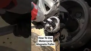 How To Use Motorcycle Magneto Puller