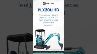 🚜 Poclane PLX15U Excavator!🌟