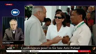 RIP Aziz Pahad I Political Analyst Prof. Dirk Kotze pays tribute