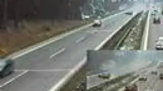 Crash Mercedes 500SL