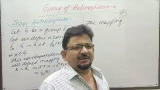 Group of Automorphisms 4, by Yogendra Bahadur Singh Chauhan