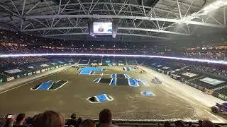 Monster Jam intro Stockholm Strawberry Arena 8th February 2025