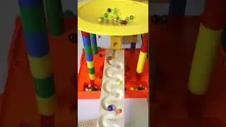 ☆Marble Run ASMR★ 2026-1/28☆ Wooden ramp #marblesrace#marblerace#marblerun #satisfying