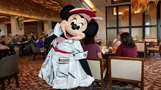 Best Character Meal Breakfast at Disney World?  Topolino's Terrace Breakfast Review