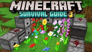 Цветочные фермы на редстоуне! ▫ Руководство по выживанию в Minecraft, сезон 3 ▫ Обучающее видео [...