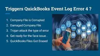 Resolve QuickBooks Event Log Error 4