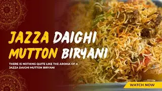 Authentic Jazza Daighi Mutton Biryani Recipe | Traditional Degi Biryani by Sister's Cuisines #viral