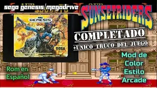 Sunset Riders (Completado + Truco)(Trad.Espa&ntilde;ol + Mod Color) Sega Genesis - Megadrive