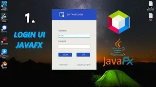 JAVAFX Login UI DESIGN tutorial (1)  ||