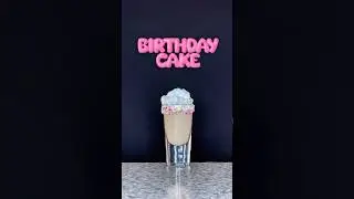 BIRTHDAY CAKE SHOT 🎂🎈 #shots #cocktails #birthdaycake #drinks
